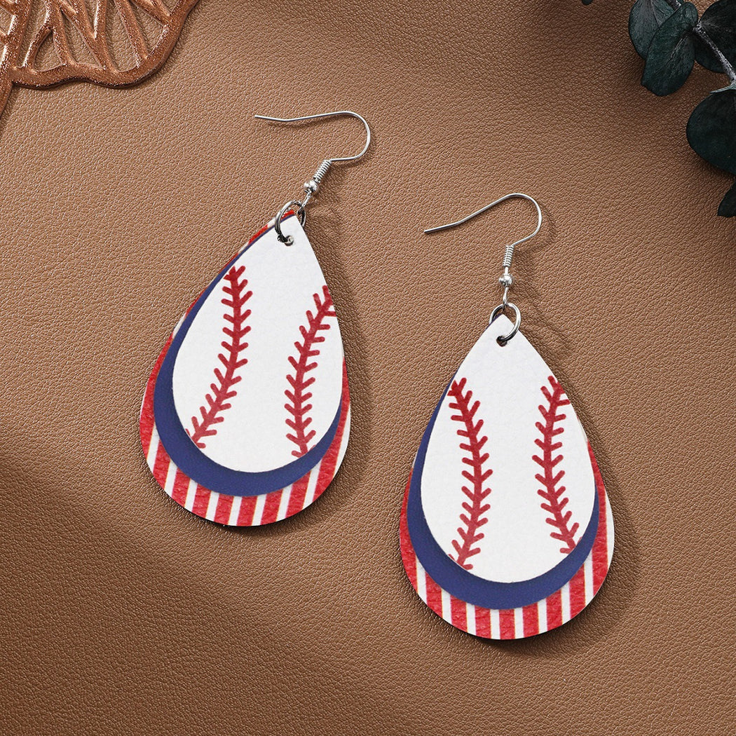 Earedge - Patriotic Star Stripe Earrings