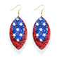 Earedge - Patriotic Star Stripe Earrings