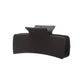 Black hair claw on white background