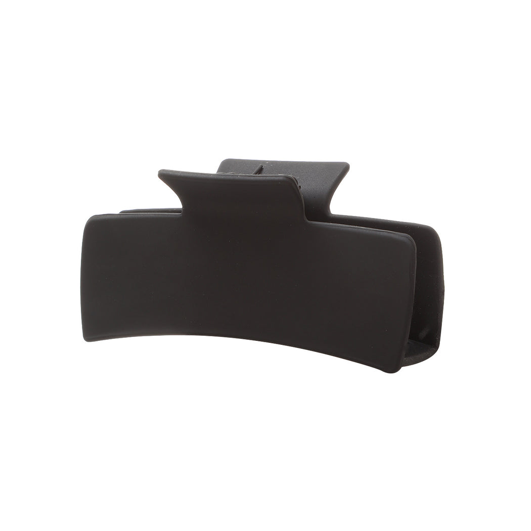 Black hair claw on white background