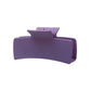 Purple hair claw on white background