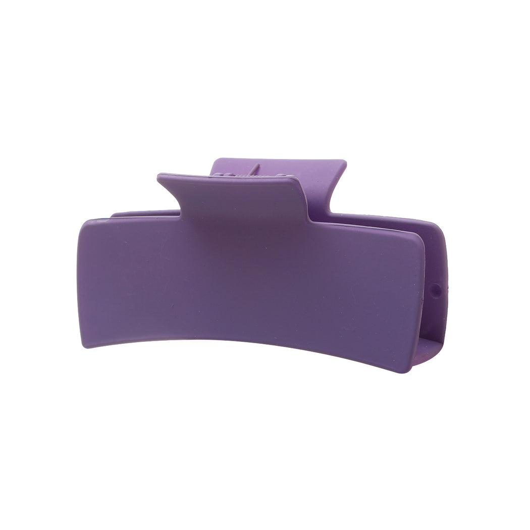 Purple hair claw on white background