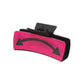 Pink arrow hair claw on white background