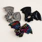 Halloween Bat Bow Scrunchie Set showing multiple available variants