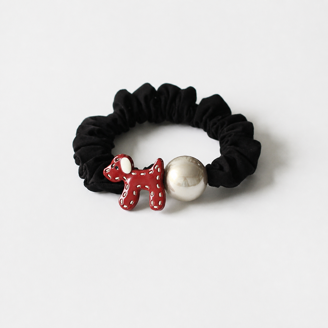 Dog Charm Hair Tie Collection variant image