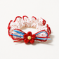 Floral Cherry Scrunchie Set showing multiple available variants