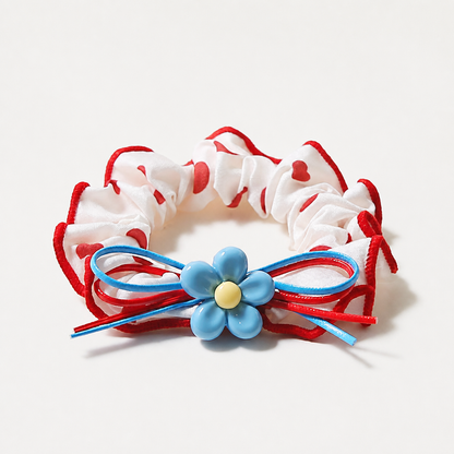Floral Cherry Scrunchie Set variant image