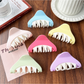 Beau - Modern Colorblock Ring Plastic Claw Clip