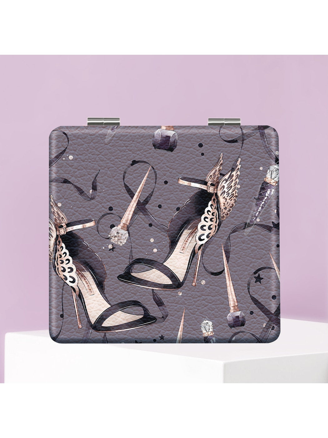 Mirroray - Cartoon Pattern Foldable Makeup Mirror
