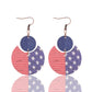 Earedge - Independence Day Theme Striped Earrings