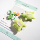 Keypus - Cute Green Turtle Keychain