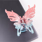 Beau - Gradient Butterfly Design Plastic Claw Clip