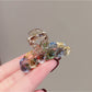 Beau - Geometric Acrylic Alloy Decorative Claw Clip