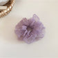 Gifty - Polyester Mesh Beaded Detail Scrunchie