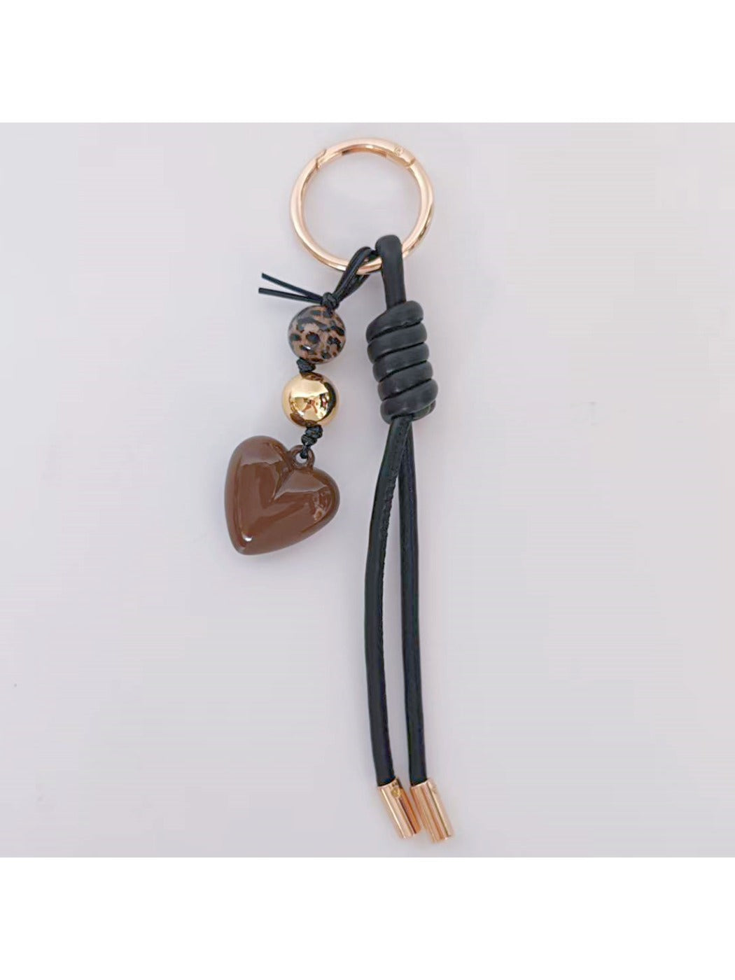 Keypus - Exquisite Heart Pendant Keychain