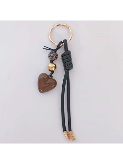 Keypus - Exquisite Heart Pendant Keychain