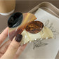 Beau - Retro Color Block Hair Claw Clip