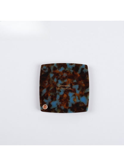 Mirroray - Small Square Mirror of Acetic Acid Plate