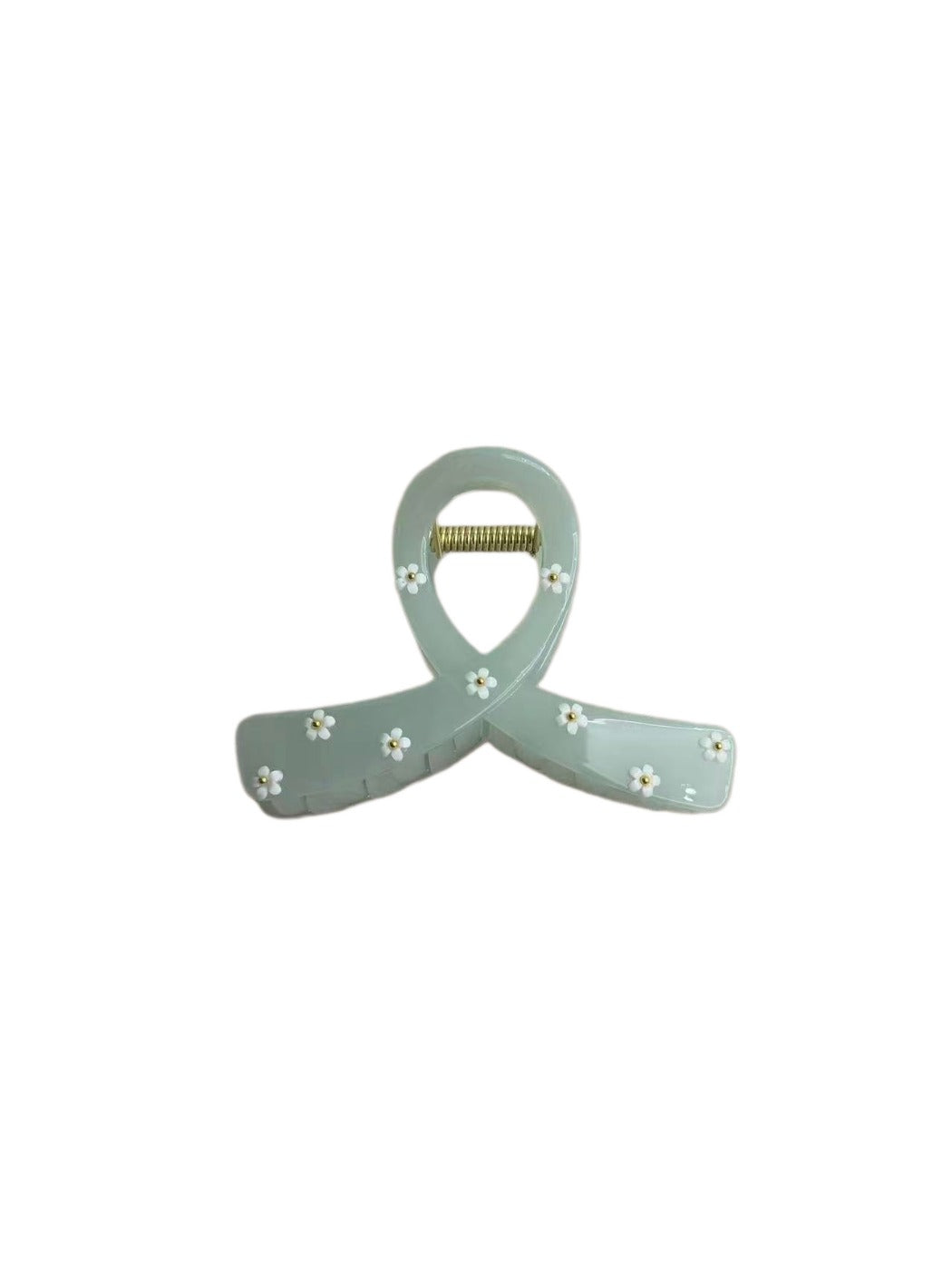 Beau - PC Daisy Detail Open Shape Claw Hair Clip