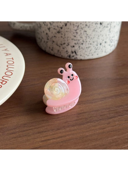 Beau - Cute Snail Shape Acetate Claw Hair Clip
