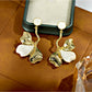 Earedge - Luxe Iris Floral Earrings