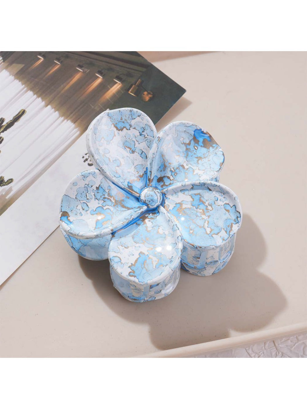 Beau - Beautiful Marble Pattern Hair Clip