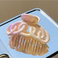 Beau - Glossy Gradient Acetate Fish Tail Hair Claw Clip