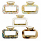 Beau - Rectangular Openwork Hair Claw