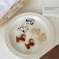 Beau - Sweet Dog Design Acetate Duckbill Hair Clip