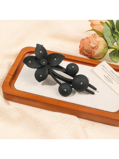 Beau - Floral Hair Clips Fashionable