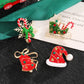 Christmas winter icon brooch, alternate view 2