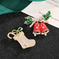 Christmas winter icon brooch, alternate view 3