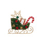 Sleigh brooch, front view