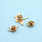 Origami crane geometric brooch, alternate view 4