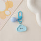 Keypus - Macaron Colors Cute Smiley Face Keychain