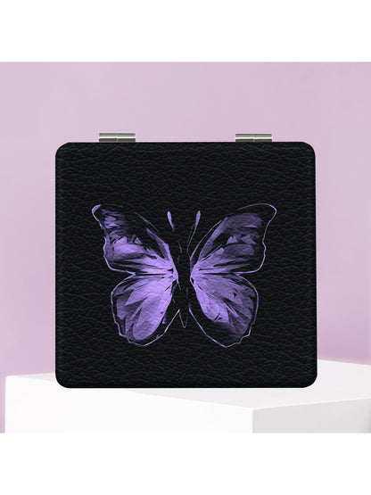 Mirroray - Decorative Butterfly Print Portable Mirror