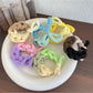 Gifty - Braided Nylon Bow Style Stretch Hair Tie