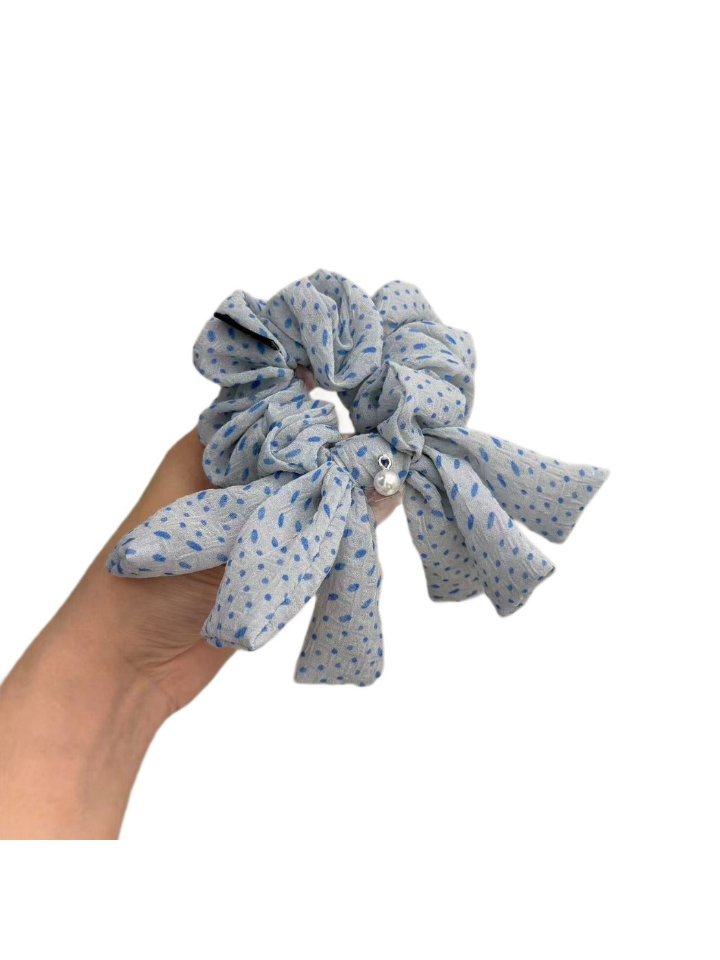 Gifty - Sweet Style Polka Dot Bow Scrunchie
