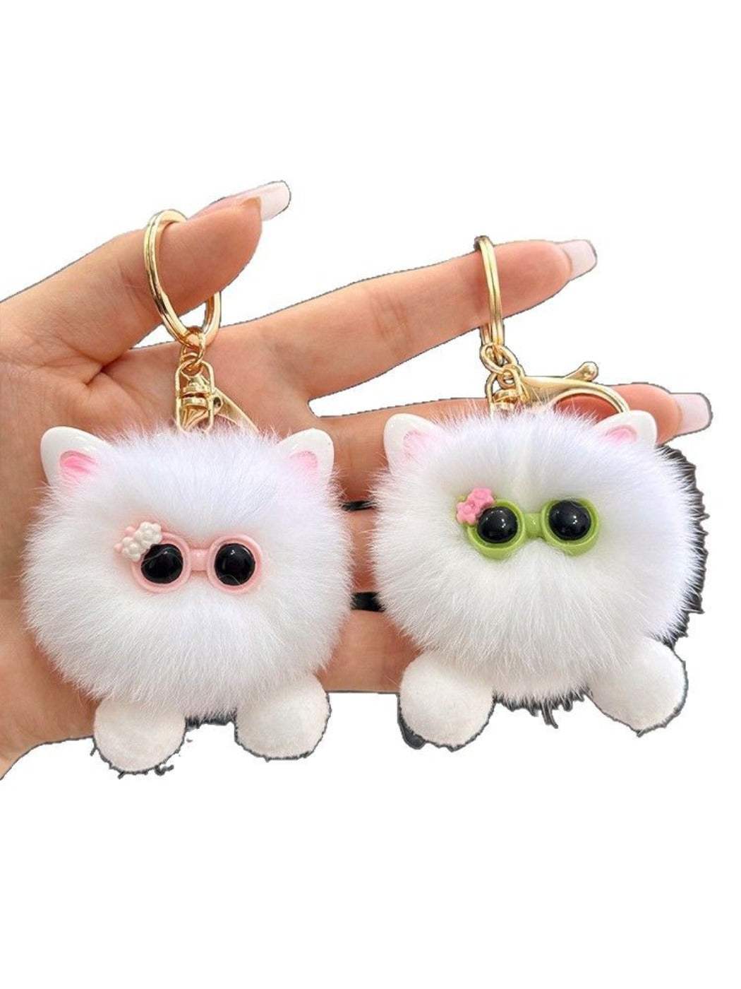 Keypus - Cute Plush Little Soot Ball Keychain