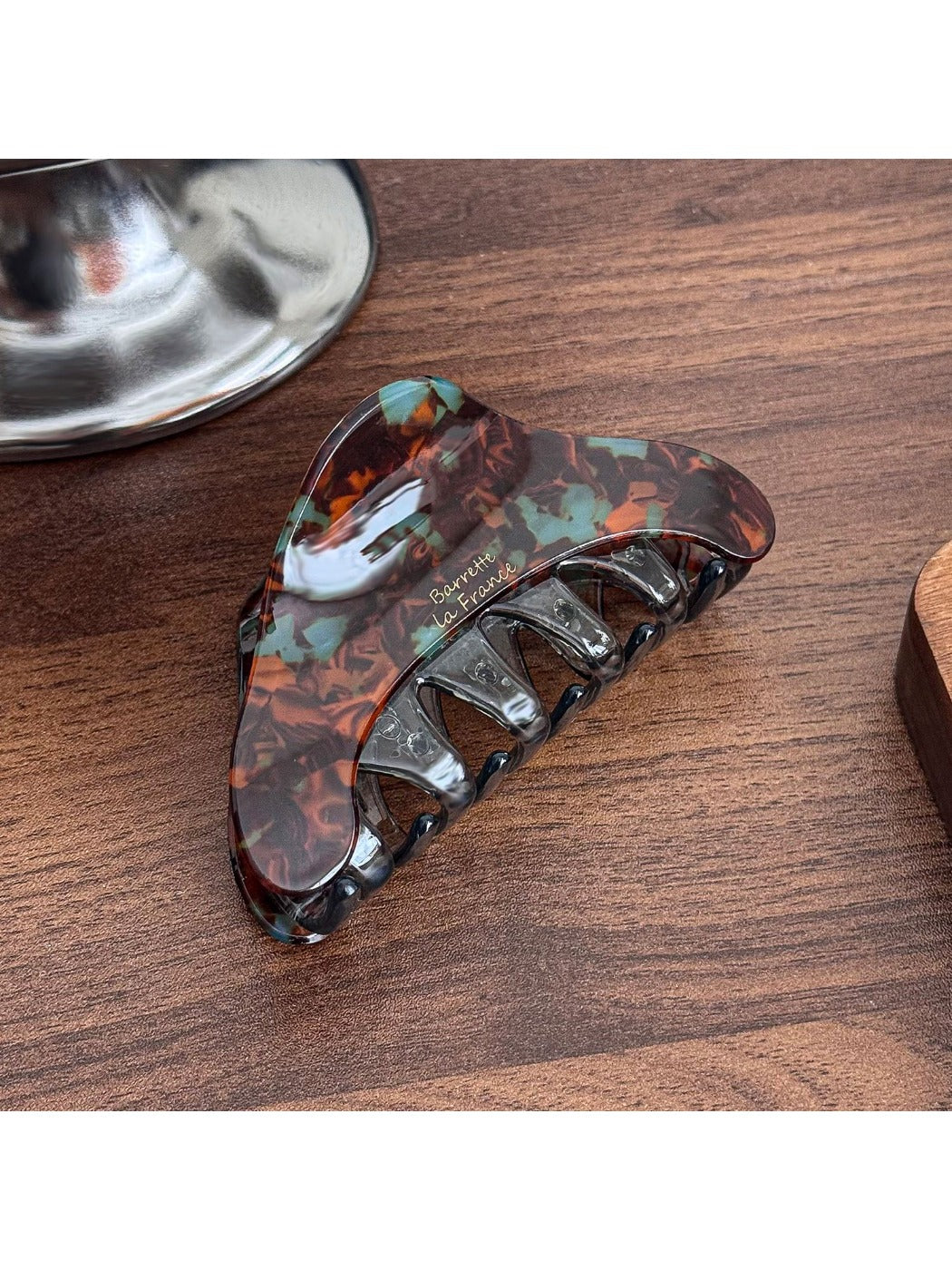 Beau - Elegant Geometric Half Circle Hair Claw