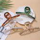 Beau - Elegant Large Cross Design Claw Clip