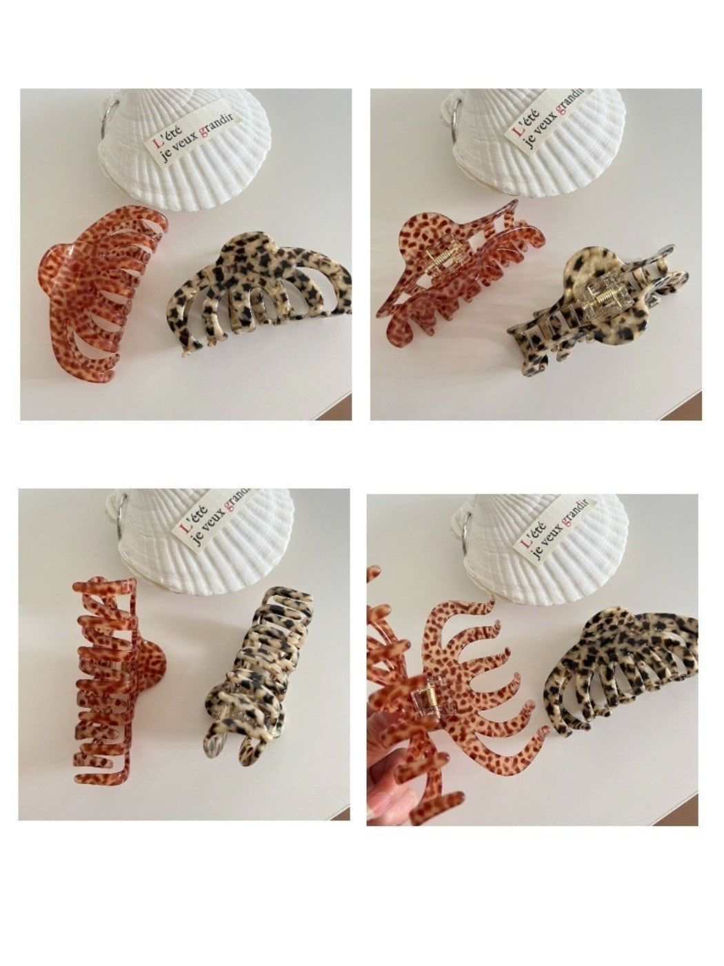 Beau - Vintage Elegant Acetate Hair Clip