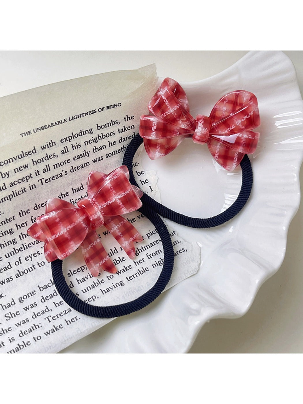 Beau - Bow Hair Clips and Hair Ties