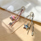 Keypus - Vintage Style Star Drop Bag Accessory Keychain