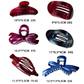 Beau - PC Bow Accent Geometric Ring Hair Claw Clip