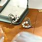 Earedge - Vintage Luxe Heart Stud Earrings