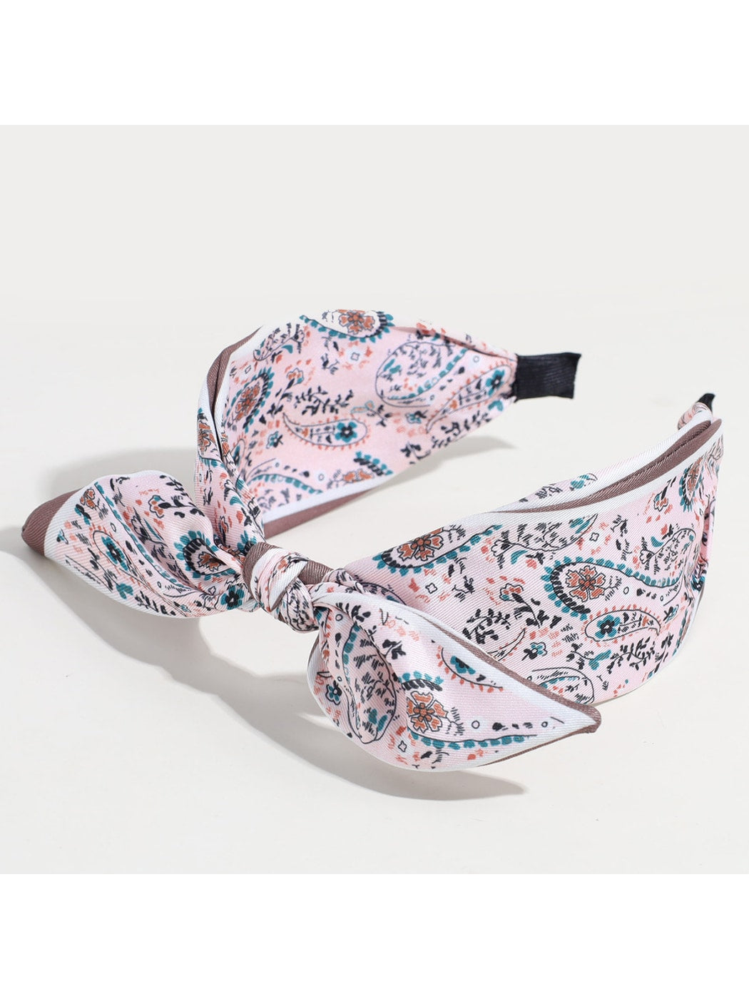 Gifty - Vintage Style Printed Bow Detail Headband