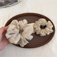 Gifty - Floral Print Polyester Ruffled Scrunchie