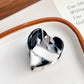 Beau - Sweet Heart Design Glossy Claw Clip