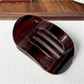 Beau - PC Bow Accent Geometric Ring Hair Claw Clip